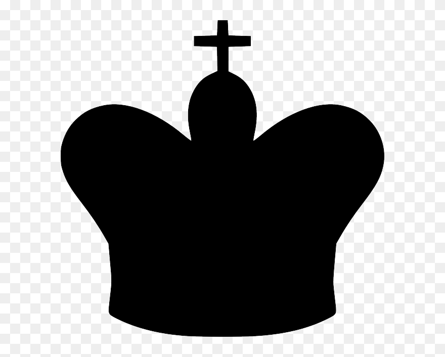 Png Black King Chess Icon Clipart