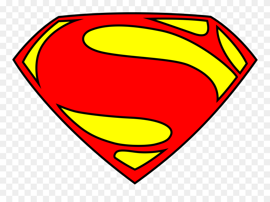 Superman Logo Batman Clip Art - Man Of Steel Superman Logo - Png Download