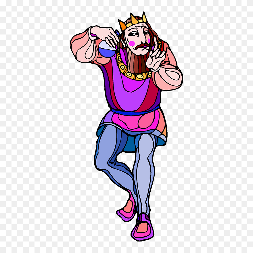 Sleezy King Clipart - Shakespeare Characters Clip Art - Png Download