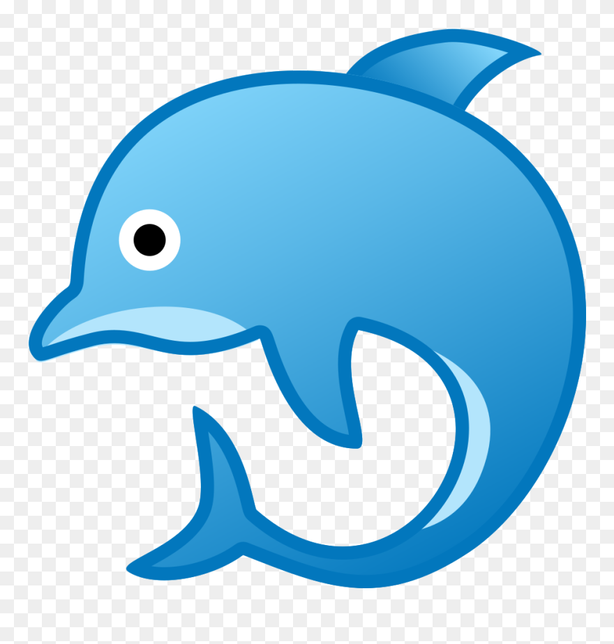Icon Noto Animals Nature - Delfin Emoji Clipart