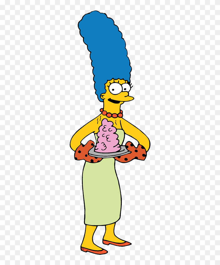 Simpsons Marge Clipart - Png Download