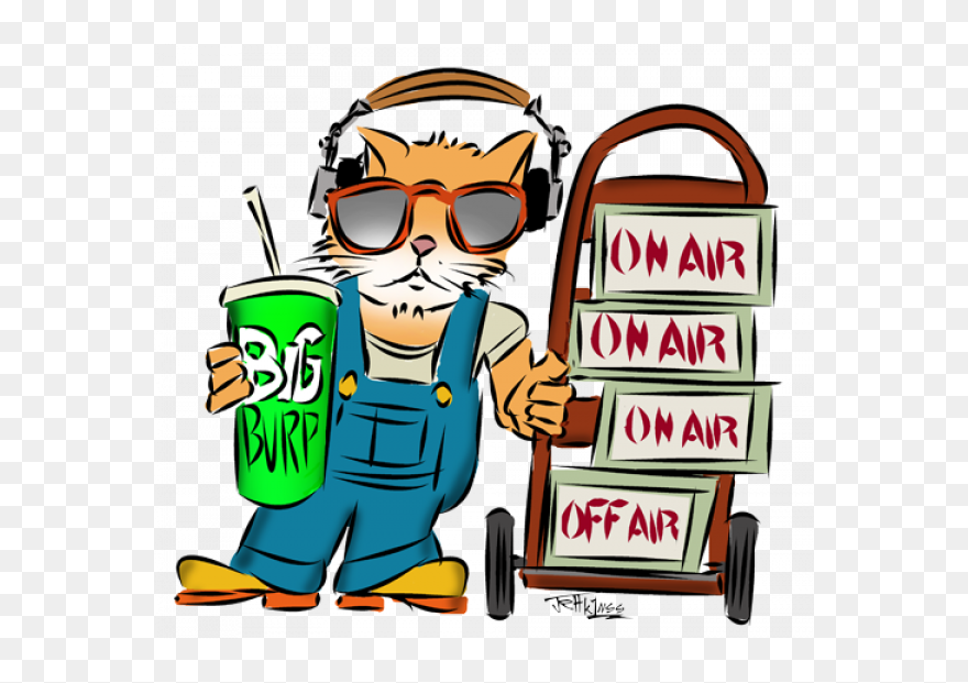 Ham Radio Cartoon Clipart