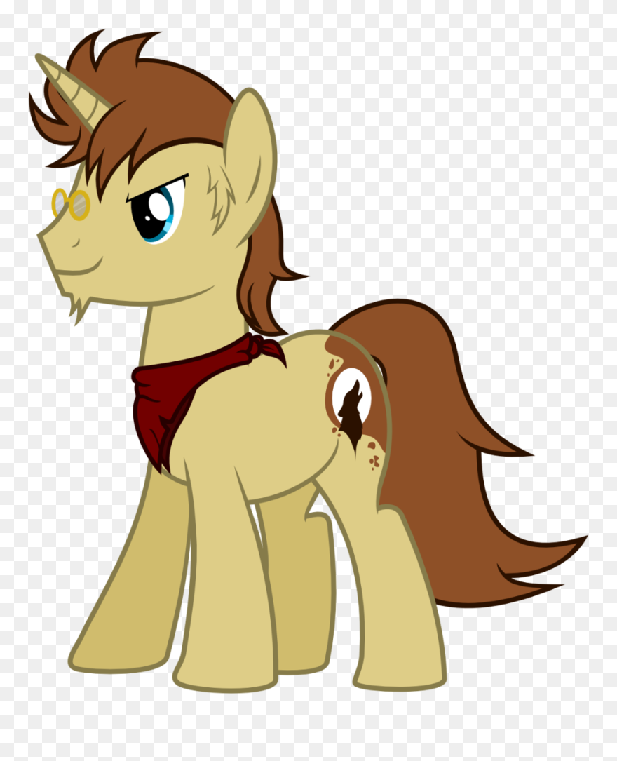 Howling Cartoon Wolf - Mlp Werewolf Clipart