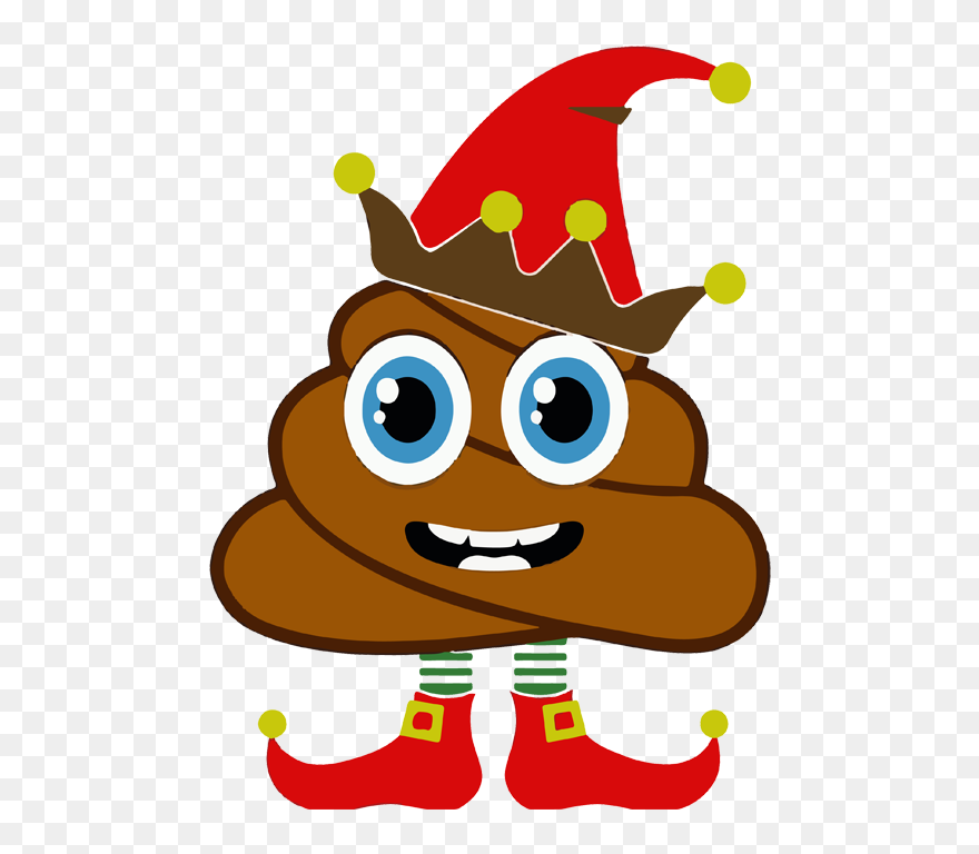 Emoji Poop Saying Bye Clipart