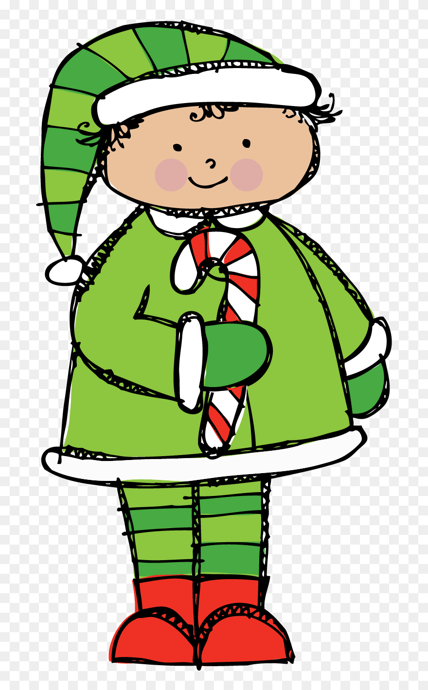 Elf On The Shelf Clipart - Clip Art - Png Download