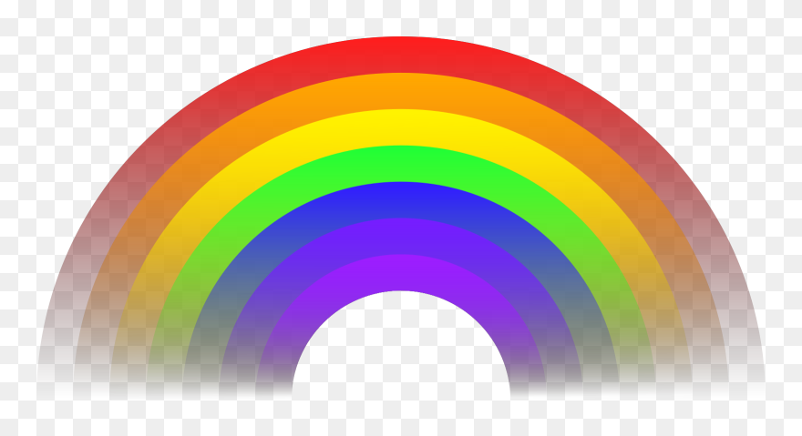 Rainbow Svg Clip Arts - Rainbow Png Transparent Png