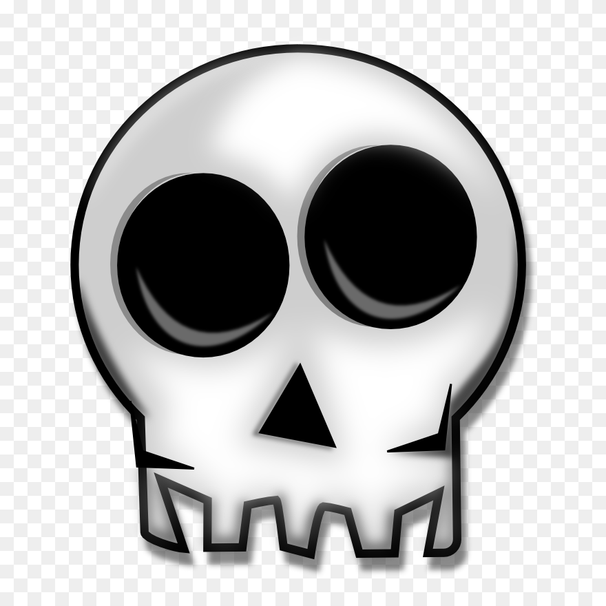 Skull Human Skeleton Bone Clip Art - Png Download
