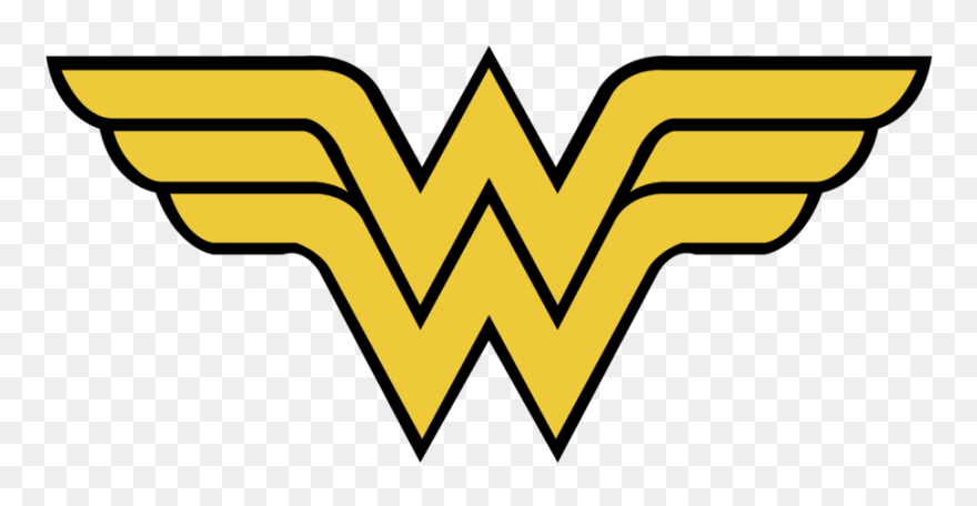 Wonder Woman Symbol - Wonder Woman Logo Png Clipart