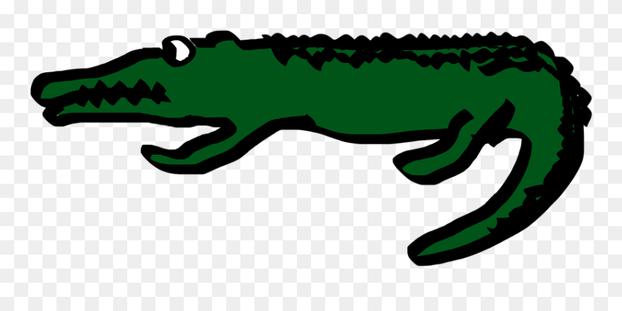 Reptile Clipart Angry Alligator - Gambar Buaya Kartun - Png Download