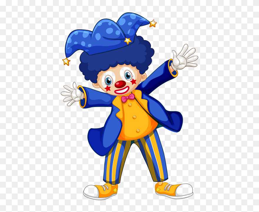 Tubes Clowns - Dibujo De Payaso Con Zapatos Grandes Clipart