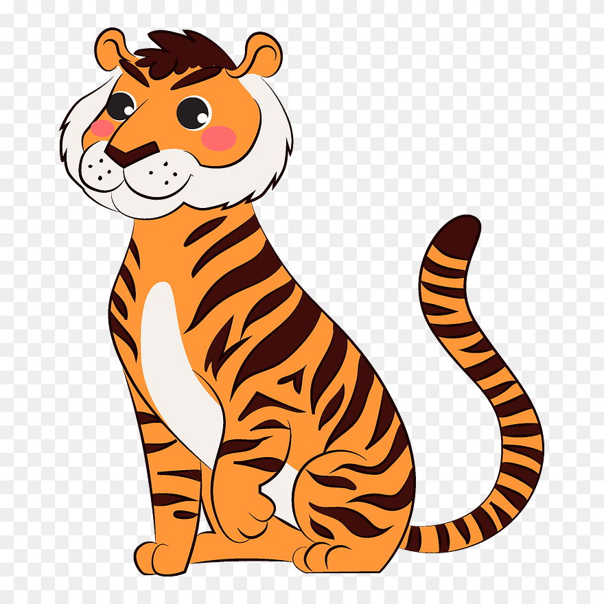 Tiger Clipart - Siberian Tiger - Png Download