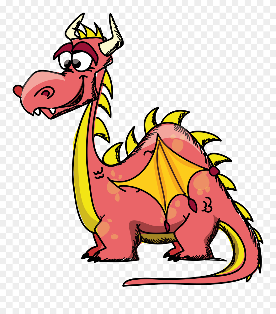 Dragon Drawing Clip Art - 2012 - Png Download