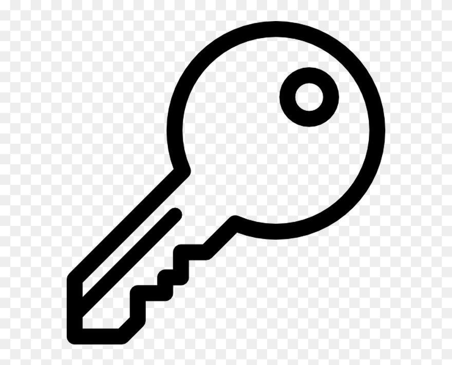 Key Free Vector Icon Designed By Freepik - Desenho De Chave De Porta Clipart