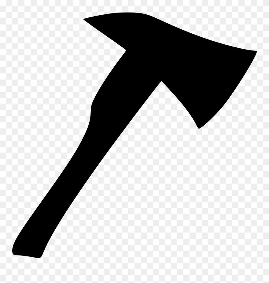 Logo Axe Clipart Graphic Free Stock Axe Firefighter - Fire Axe Icon - Png Download