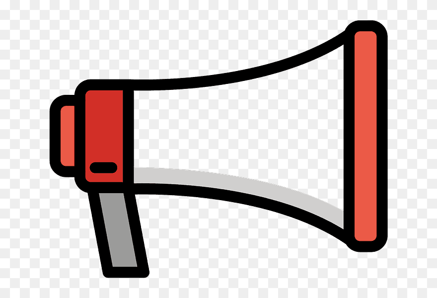 Megaphone Emoji Clipart - Pepega Megaphone - Png Download