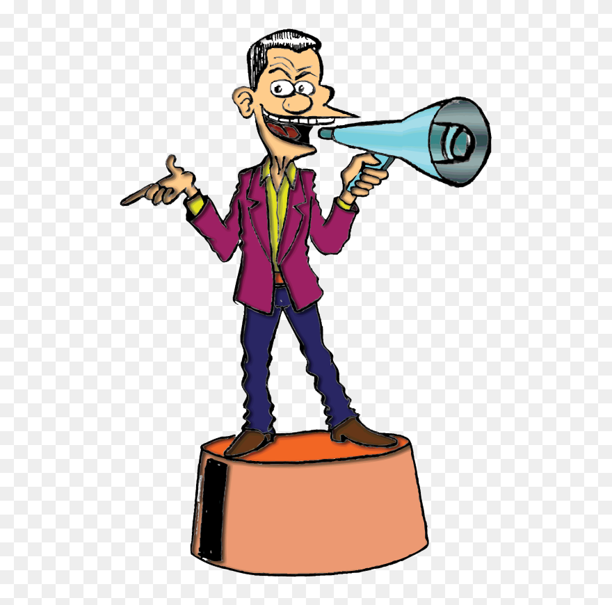 Hablar En Público Dibujo Png Clipart