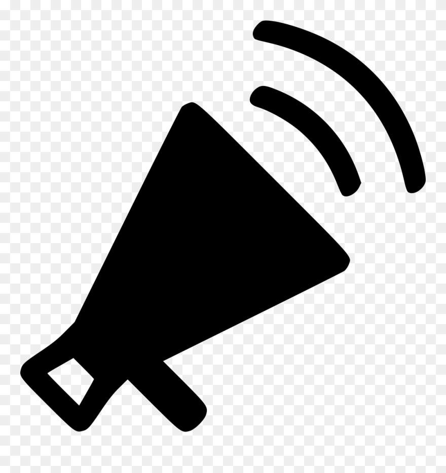 Audio News Megaphone - Notice Icon Png Clipart