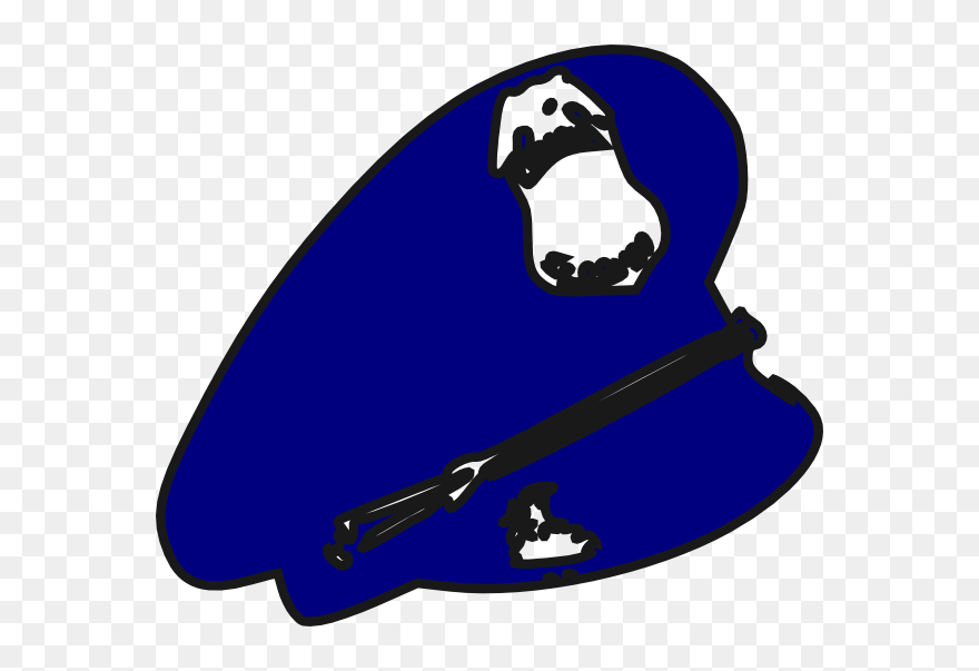 Police Officer Hat Clip Art - Clipart Transparent Background Police Hat - Png Download