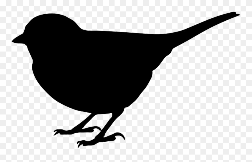Bird Silhouette Clipart - Png Download