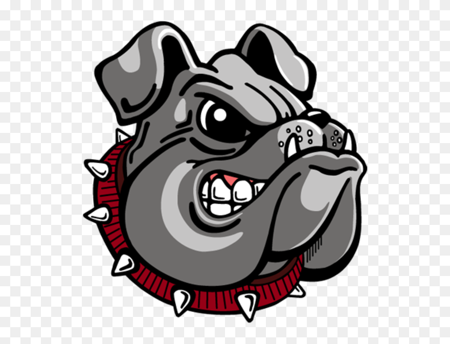 Bulldog Playing Baseball Clipart Banner Royalty Free - Bulldog Springdale High School - Png Download