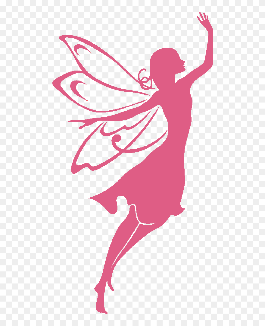 Silhouette Royalty-free Fairy - Silhouette Free Fairy Clipart - Png Download