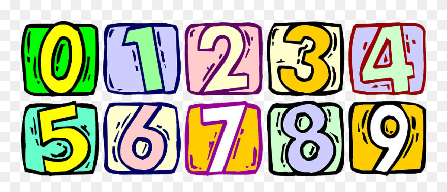 Clipart Numbers Transparent Background Clipart Numbers Transparent Number Clipart Png Pinclipart