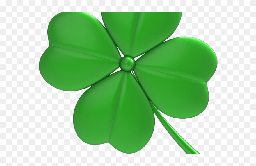 Shamrock Four-leaf Clover Clip Art - Four Leafed Clovers Clipart - Png Download