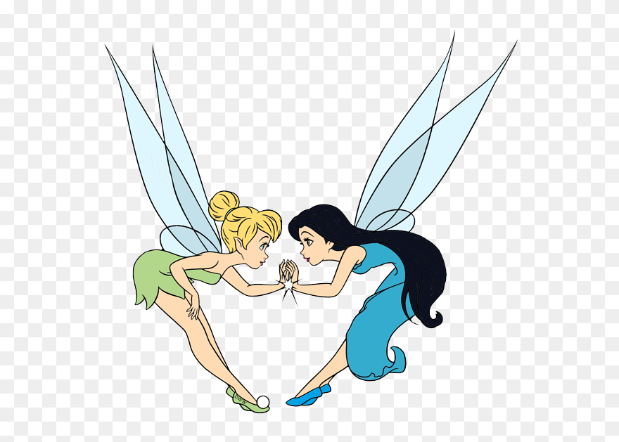 Tinker Bell E Silvermist Clipart
