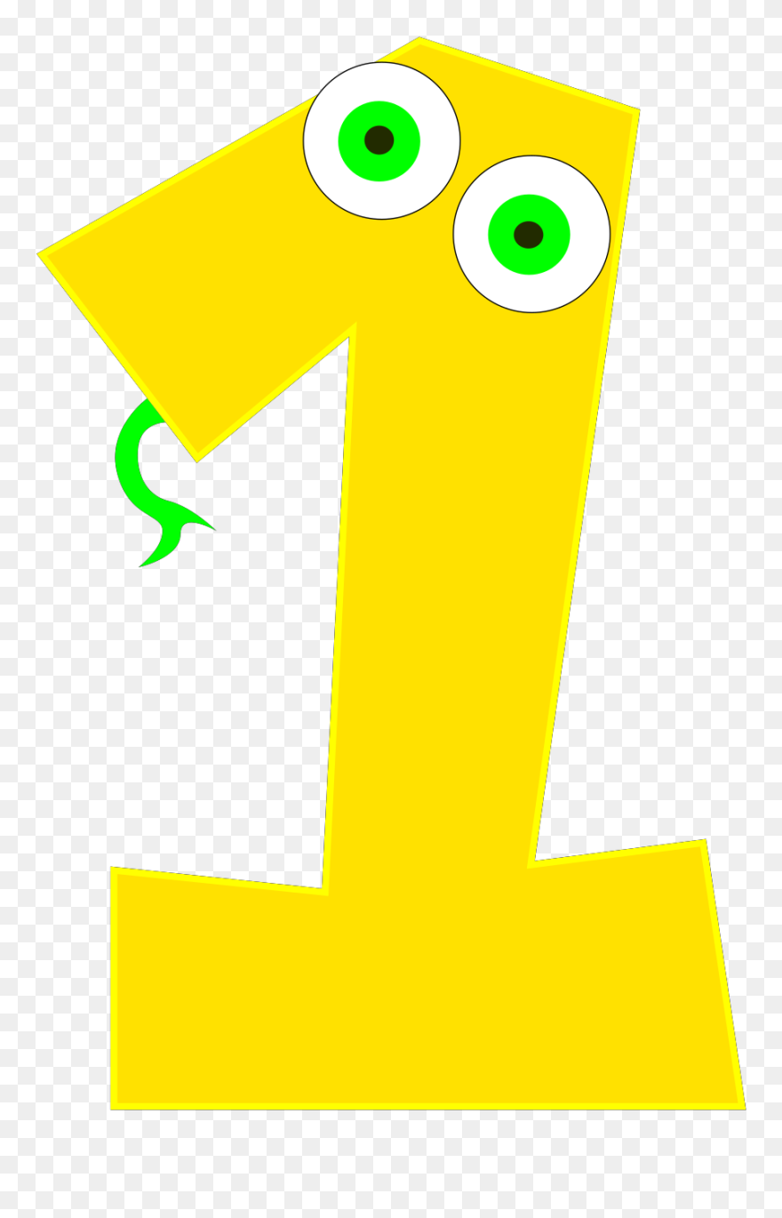 Number One Yellow Png, Svg Clip Art For Web - Circle Transparent Png