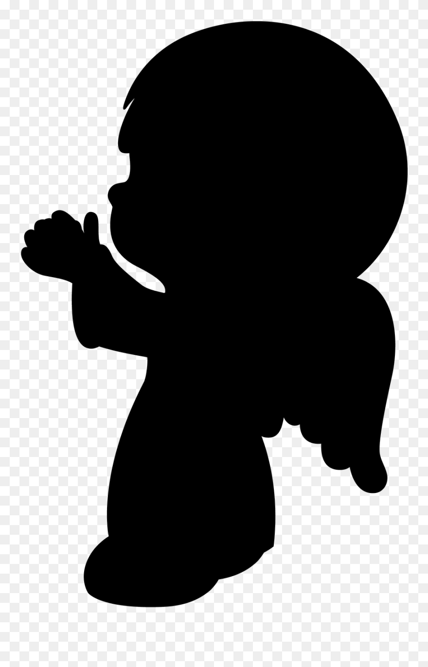 Human Behavior Character Clip Art Silhouette - Silhouette - Png Download
