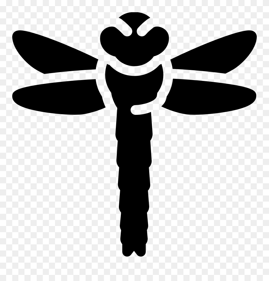 Computer Icons Dragonfly Clip Art - Dragonfly Icon Free - Png Download
