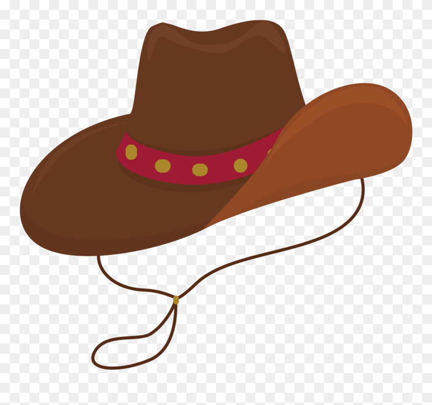 Cowboy Hat American Frontier Cowboy Hat Clip Art - Sombrero De Vaquero Caricatura - Png Download
