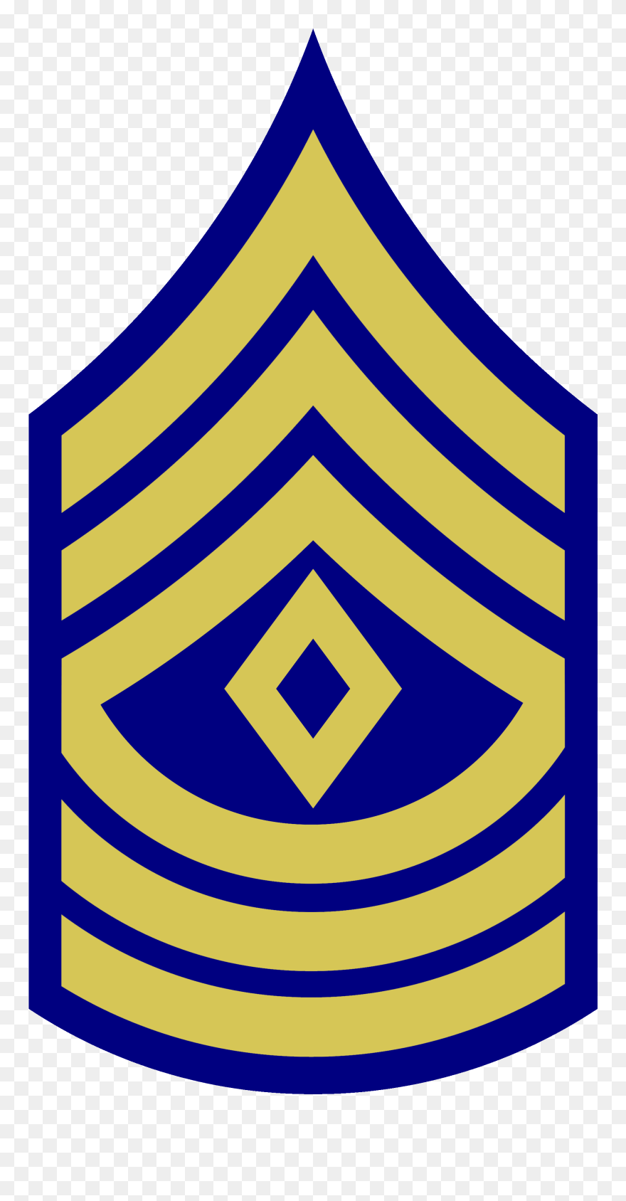 Army Vector - Army First Sergeant Rank Clipart