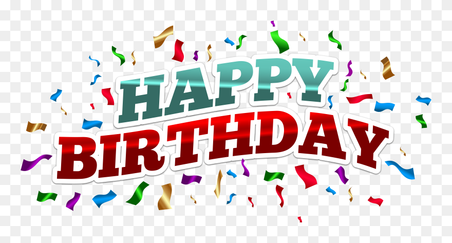 Birthday Cake Clip Art - Happy Birthday Png File Transparent Png