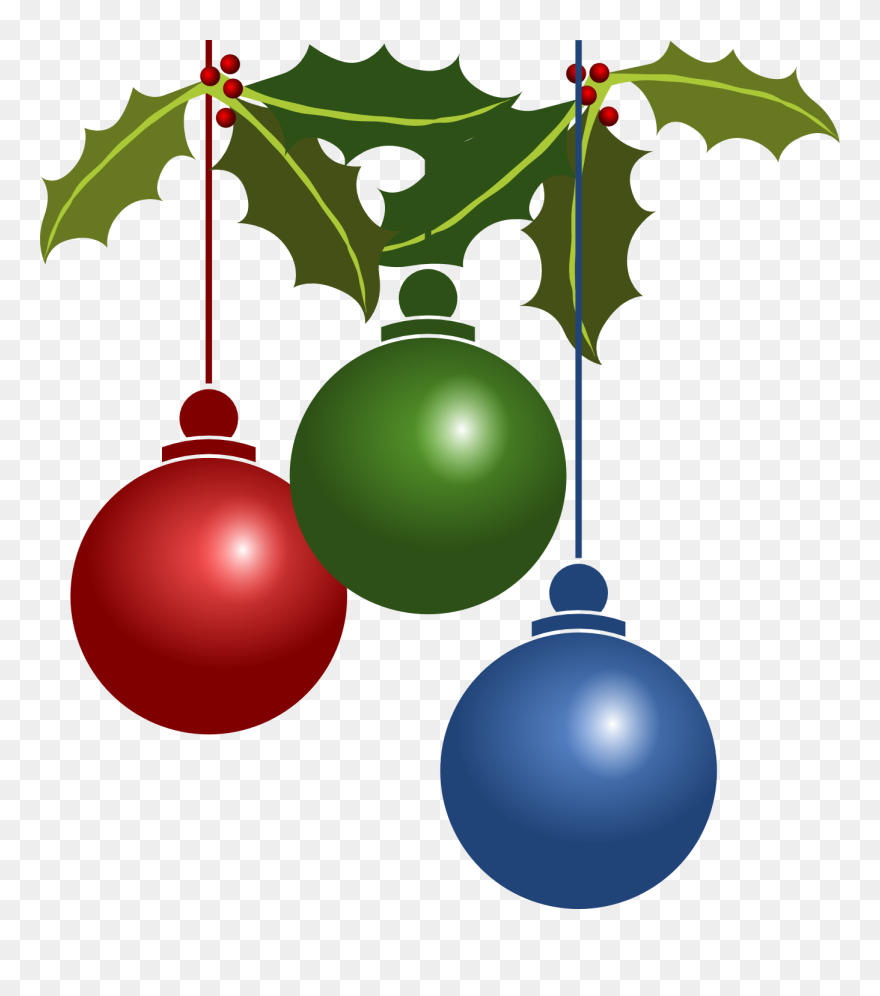 Transparent Christmas Ornament Png - Clip Art Christmas Symbols