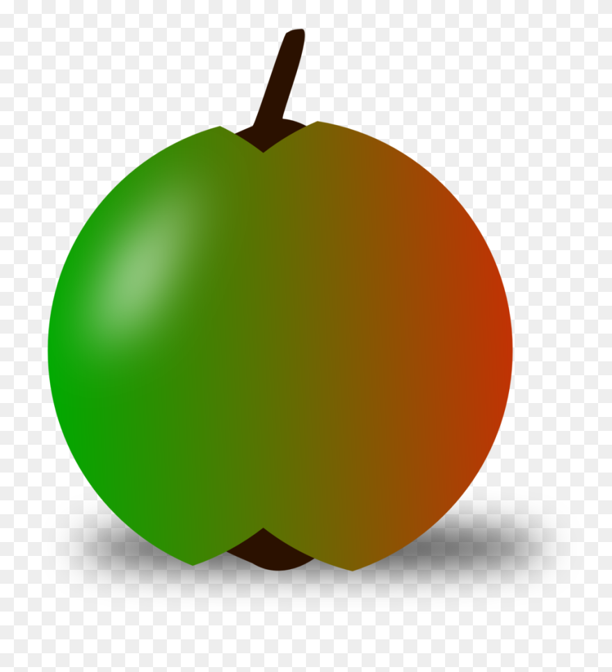 Transparent Apple Core Clipart - Clip Art - Png Download