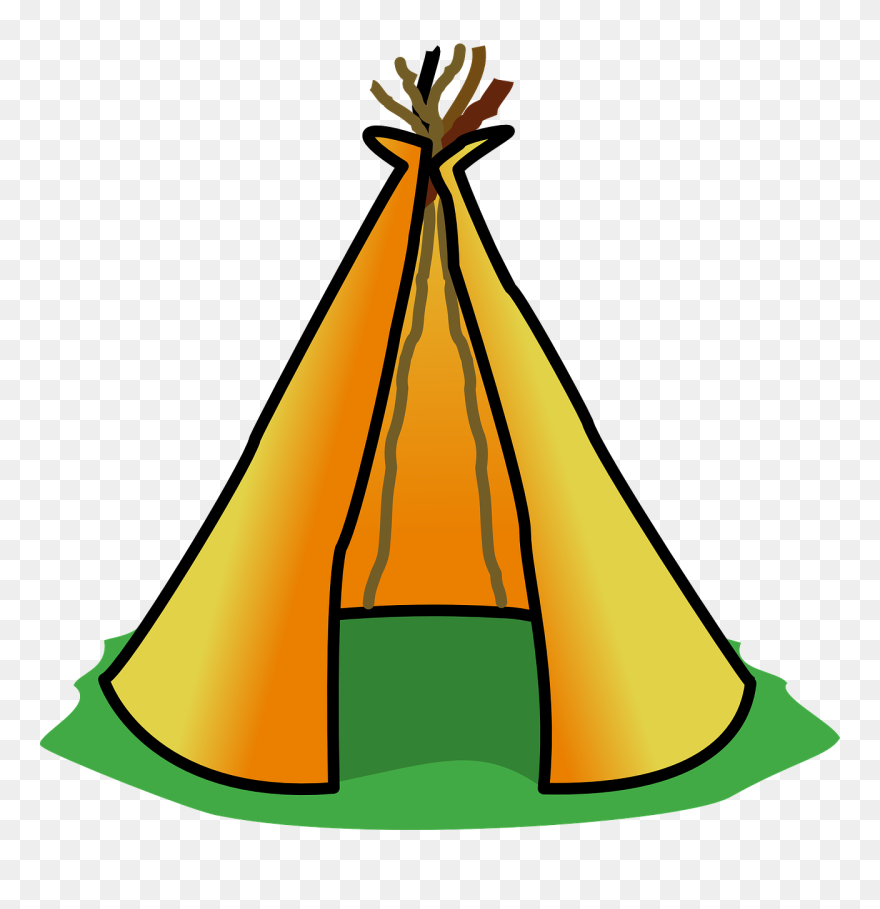 Tent Clipart Gallery - Teepee Clipart - Png Download