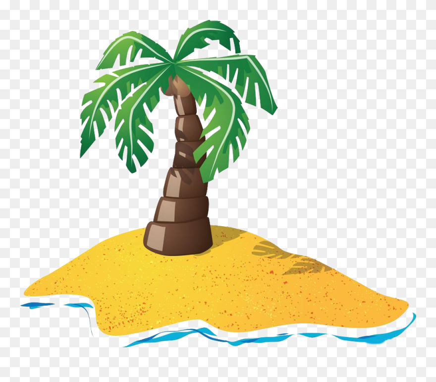 Desert Island Png - Island Clipart Transparent