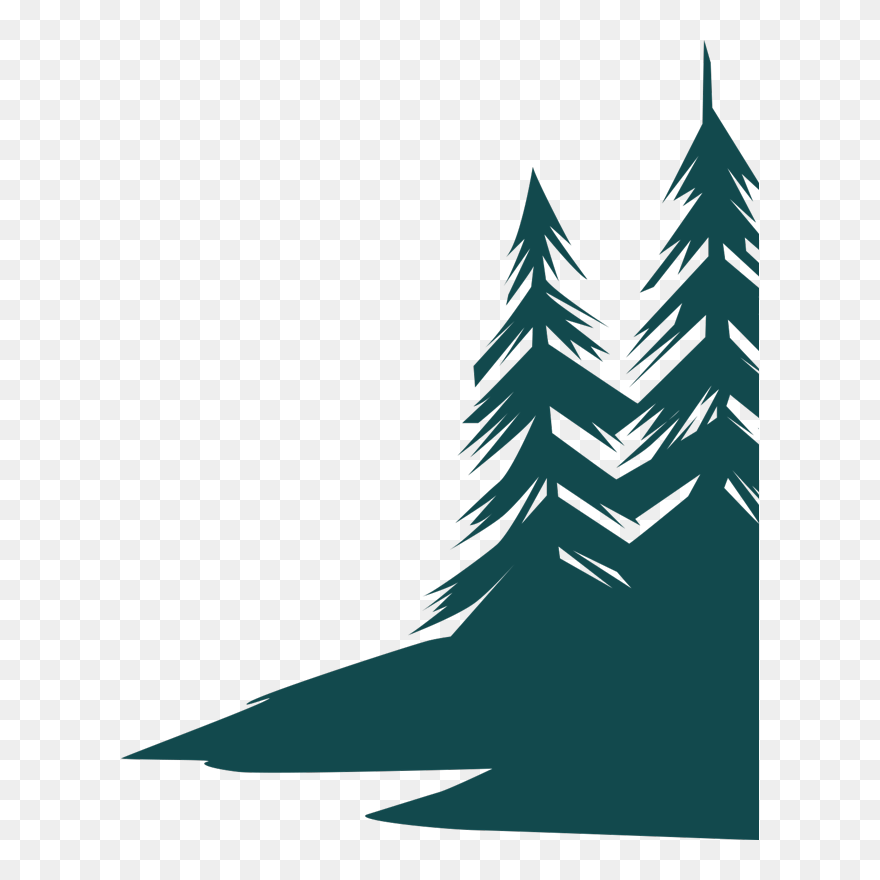 Pine Tree Clipart Northwoods - Png Camp Transparent Png