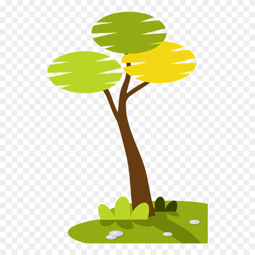 Tree On Island Clipart - Png Download