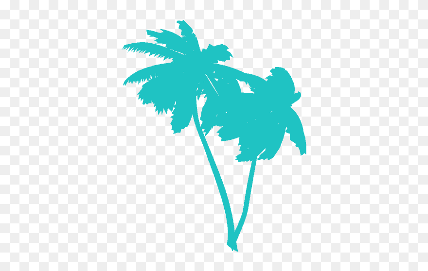 Clip Art Palm Trees Vector Graphics Image - Palm Tree Clip Art - Png Download