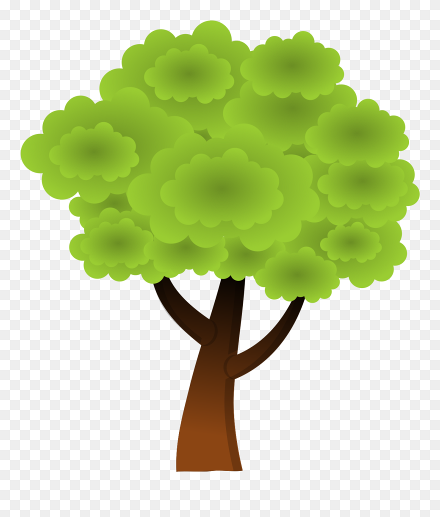 Tree Svg Clip Arts - Simple Tree - Png Download