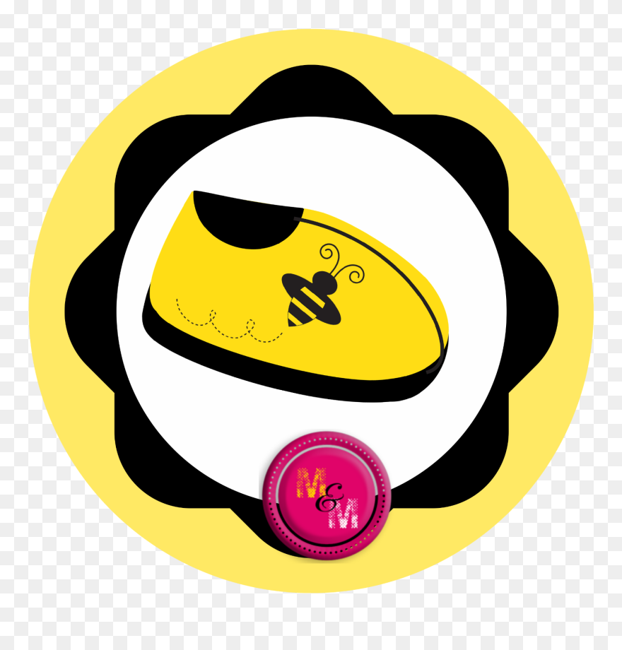 Instant Download Bumble Bee Baby Shower Banner Printable, - Circle Clipart