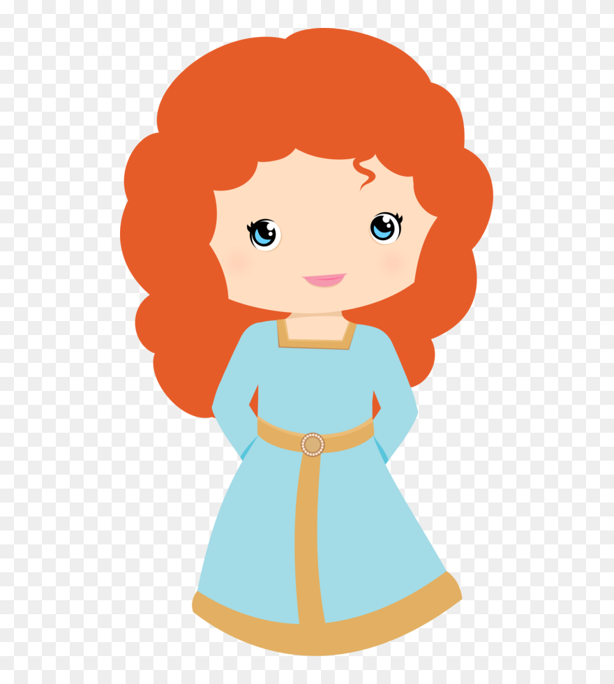 Free Princess Merida Brave Clip Art Princesses Amp - Merida Brave Clipart - Png Download