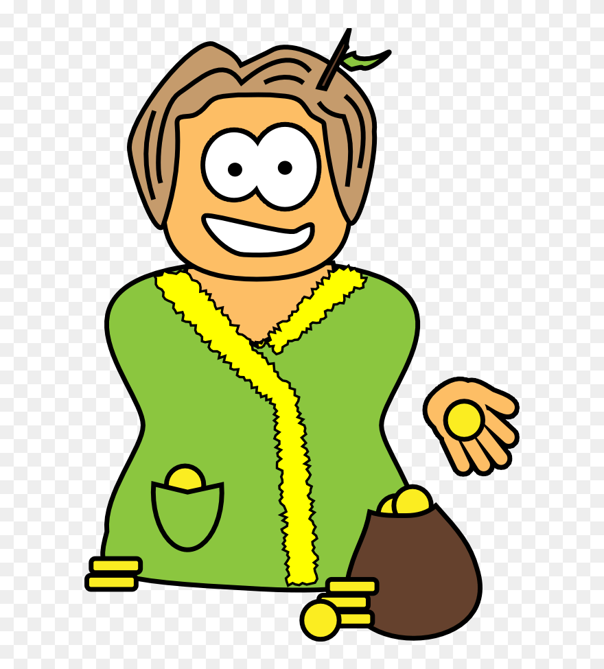 Clipart Of Zacchaeus - Cartoon - Png Download