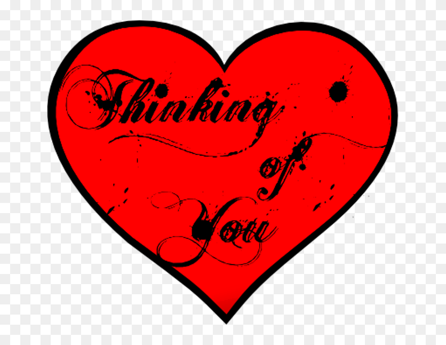 Thinking Of You Pictures, Images, Graphics - Heart Clipart