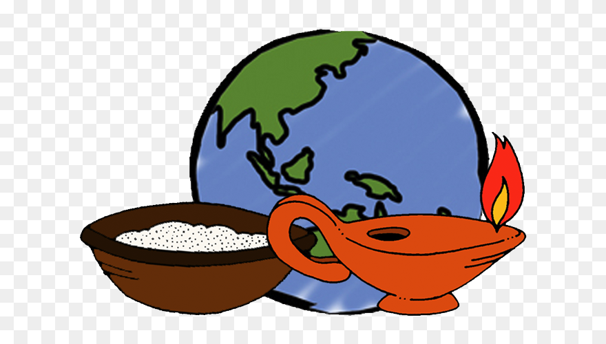 Jesus Teaches About Salt And Light - Salt And Light Background Clipart