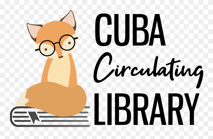 Cuba Circulating Library - Cartoon Clipart
