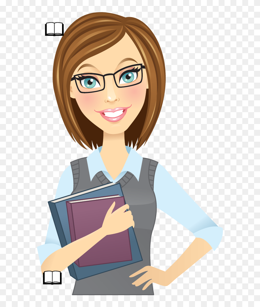 Teacher Saying Good Job Clipart Transparent Background - Transparent Background Teacher Clipart Png