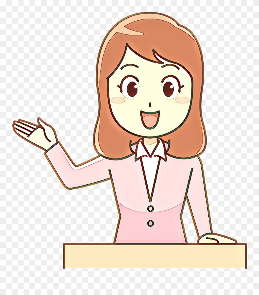 Broadcaster Lecturer Teacher Clip Art - Teacher Clipart - Png Download